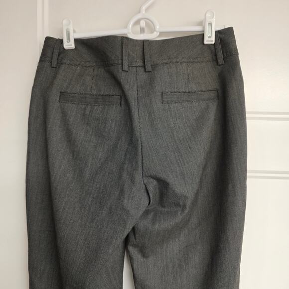 Women's Express Black & Gray Cropped Dress Pants Trousers | Size 2 - Picture 6 of 12